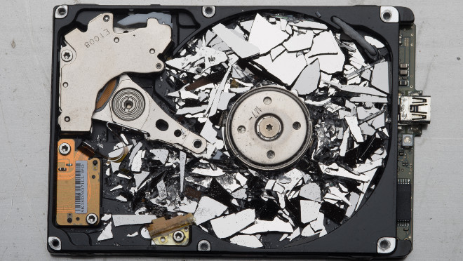 Data for hard disk drive HDD